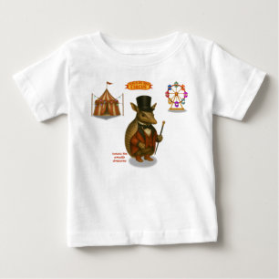 Camiseta De Bebé Armand, el armadillo director de pista