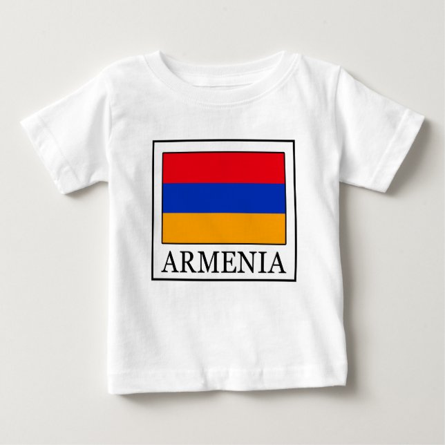 Camiseta De Bebé Armenia (Anverso)