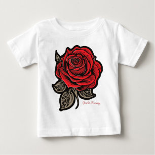 Camiseta De Bebé Armonía escarlata
