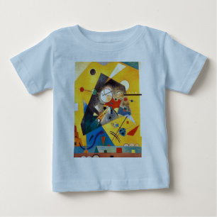 Camiseta De Bebé Armonía Silenciosa Abstracta de Kandinsky Arte Abs