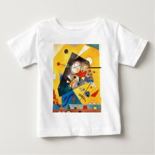 Camiseta De Bebé Armonía Silenciosa Abstracta de Kandinsky Arte Abs