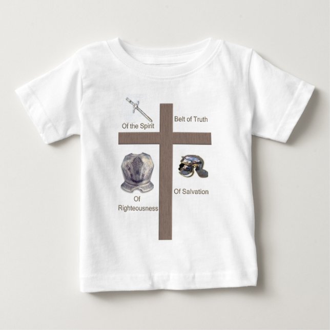 Camiseta De Bebé Armor de Dios (Anverso)