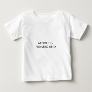 CAMISETA DE BEBÉ ARNOLD
