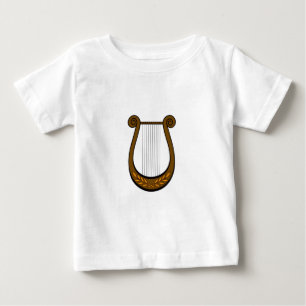 Camiseta De Bebé Arpa Irlandesa