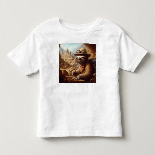 Camiseta De Bebé Arqueólogo Sloth