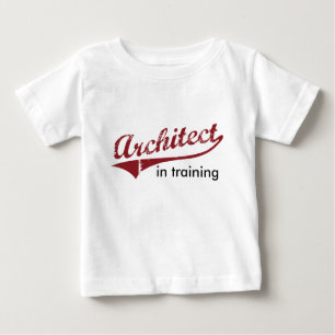 Camiseta De Bebé Arquitecto en el entrenamiento