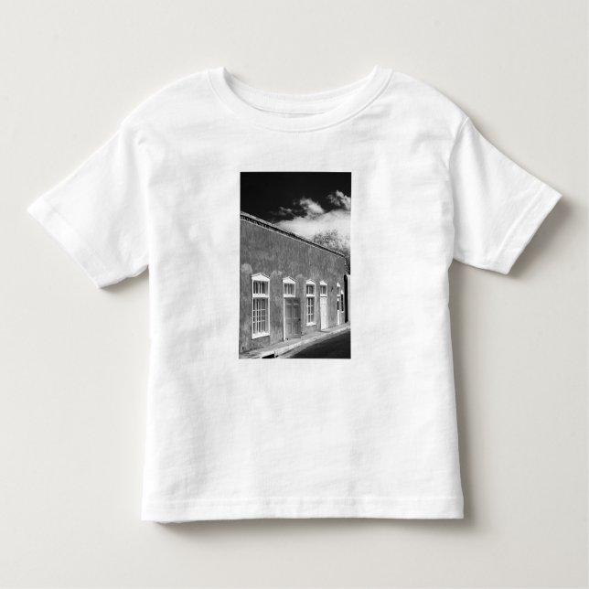 Camiseta De Bebé Arquitectura de estilo territorial, Santa Fe, New (Anverso)