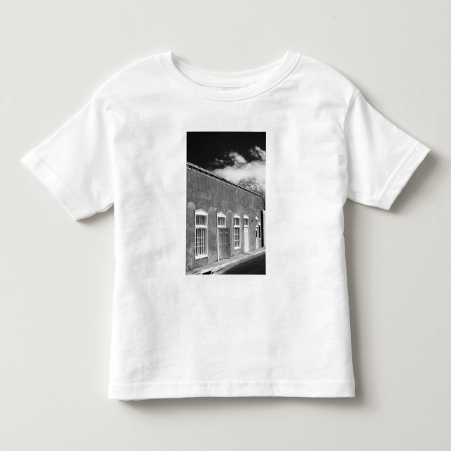 Camiseta De Bebé Arquitectura de estilo territorial, Santa Fe, Nuev (Anverso)