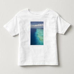 Camiseta De Bebé Arrecife de la barrera de Malolo frente a la isla