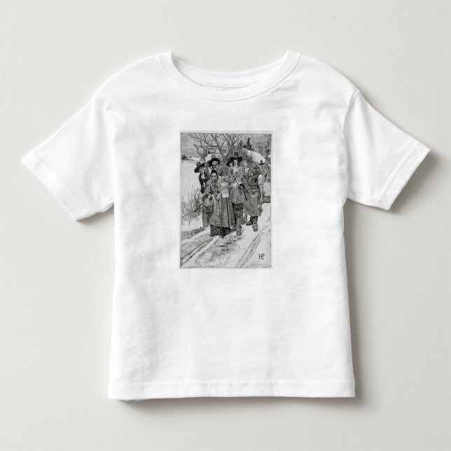 Camiseta De Bebé Arrestar a una bruja (Anverso)