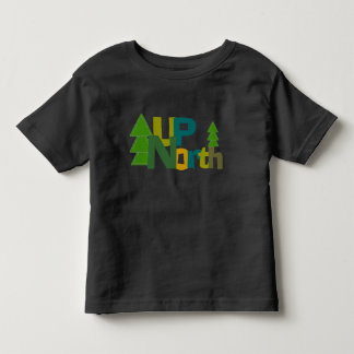 Camiseta De Bebé Arriba de los Pines del Norte Árboles