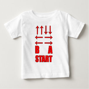 Camiseta De Bebé Arriba Hacia Abajo Hacia La Izquierda Izquierda Iz