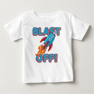 Camiseta De Bebé Arruine apagado la nave de Rocket