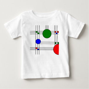 Camiseta De Bebé Art Deco