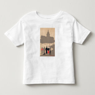 Camiseta De Bebé Art déco SceneParis, Francia de Le Pantheon