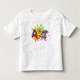 Camiseta De Bebé Arte