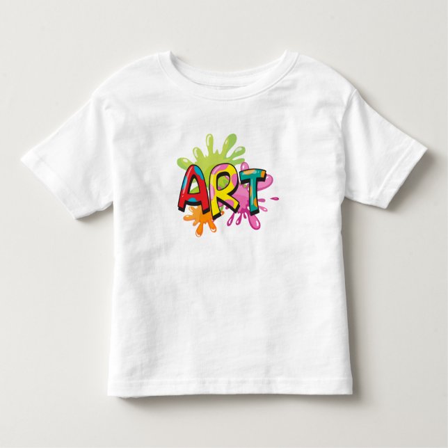 Camiseta De Bebé Arte (Anverso)