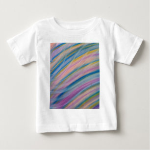 Camiseta De Bebé Arte abstracto colorido único P8