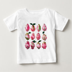Camiseta De Bebé Arte acuático de Pitaya tropical