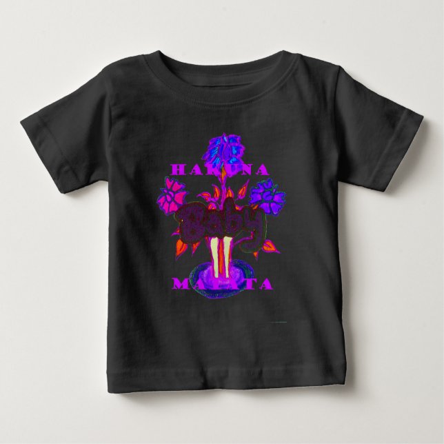 Camiseta De Bebé Arte cardíaco keniano: Amo a Kenia (Anverso)