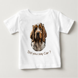 Camiseta De Bebé Arte de animales