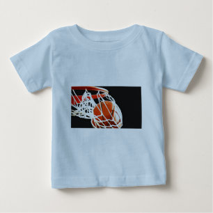 Camiseta De Bebé Arte de baloncesto