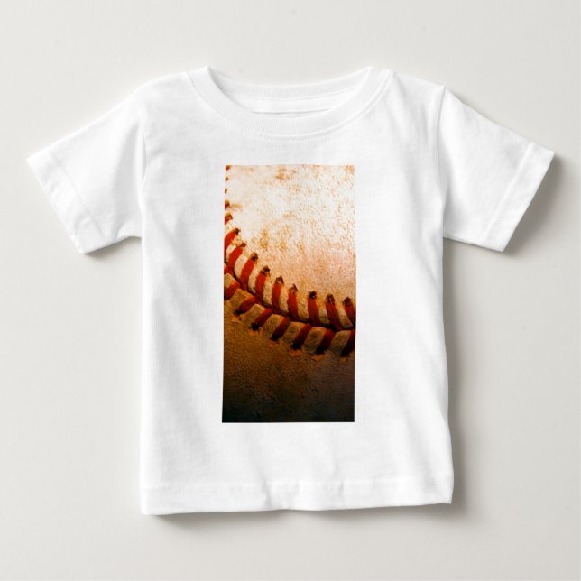 Camiseta De Bebé Arte de béisbol