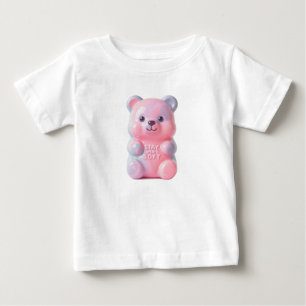 Camiseta De Bebé Arte de Caramelo 3D Pastel Kawaii