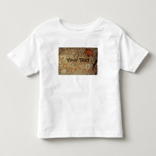 Camiseta De Bebé Arte de Cueva de la Edad del Hielo
