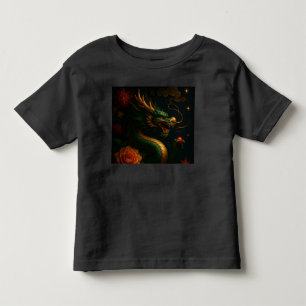Camiseta De Bebé Arte de dragón tradicional en China