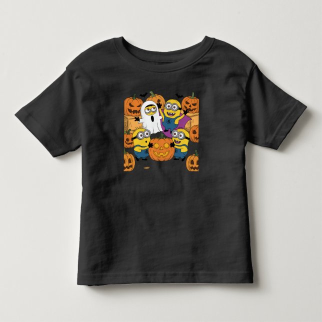 Camiseta De Bebé arte de Halloween (Anverso)