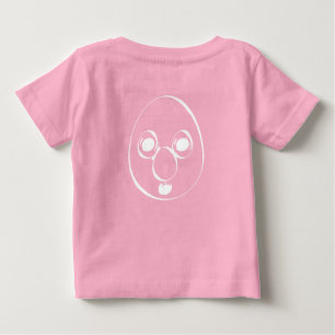 Camiseta De Bebé Arte de huevo RG RA