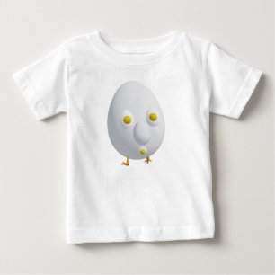 Camiseta De Bebé Arte de huevo RG RA