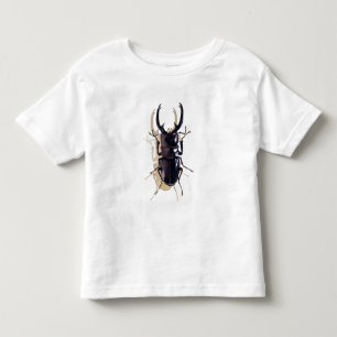 Camiseta De Bebé "Arte de la acuarela del insecto del escarabajo de
