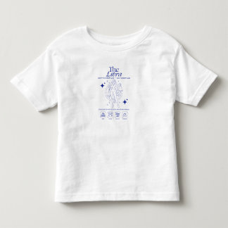 Camiseta De Bebé Arte de línea de astrología de equilibrio del zodi