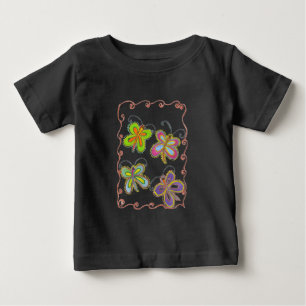 Camiseta De Bebé Arte de Mariposa Hermoso Increíble Lindo: Regalo P
