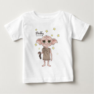 Camiseta De Bebé Arte de Personaje Acuarela de Dobby