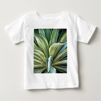 Camiseta De Bebé Arte de realismo agave tropical