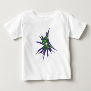 Camiseta De Bebé Arte de Tatuaje Tribal Abstracto de Colores Explos