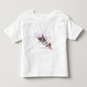 Camiseta De Bebé Arte de Tatuaje Tribal Abstracto Explosión Colorid
