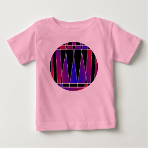 Camiseta De Bebé Arte Deco "fracturado" por Kenneth Yoncich