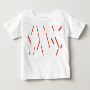 Camiseta De Bebé Arte gráfico abstracto de planta urbana moderna y 