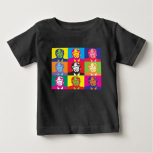 Camiseta De Bebé Arte pop de Donald Trump