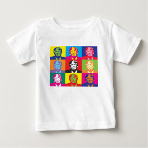 Camiseta De Bebé Arte pop de Donald Trump