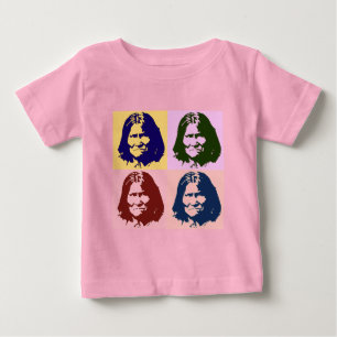 Camiseta De Bebé Arte Pop Geronimo