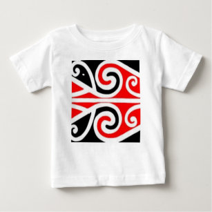 Camiseta De Bebé arte tribal de los diseños maoríes para usted