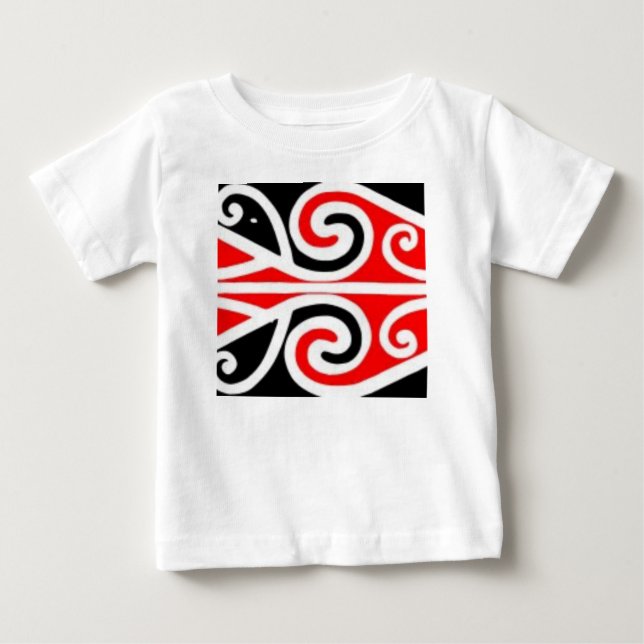 Camiseta De Bebé arte tribal de los diseños maoríes para usted (Anverso)