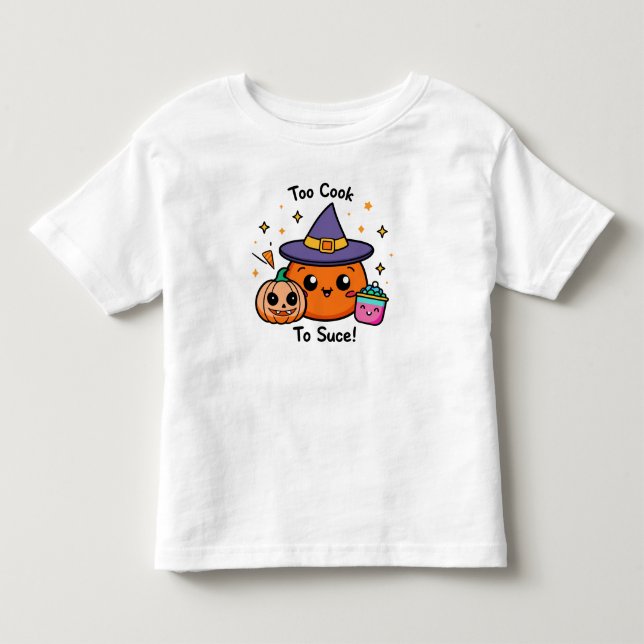Camiseta De Bebé Arte vector de Halloween con calabaza suave (Anverso)
