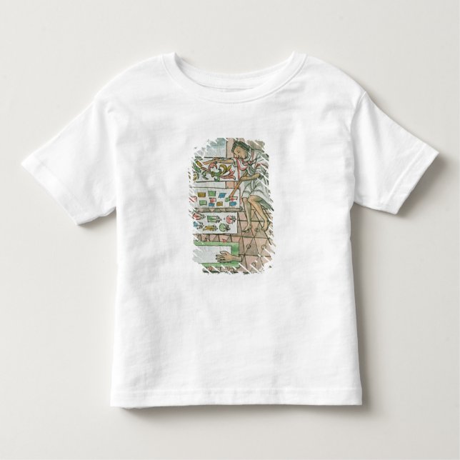 Camiseta De Bebé Artesano azteca de la pluma (Anverso)
