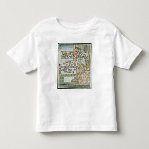 Camiseta De Bebé Artesano azteca de la pluma